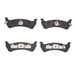 Disc Brake Pad Set Dynamic Friction 1551-0625-00