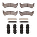 Disc Brake Pad Set Dynamic Friction 1551-0625-01