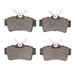 Disc Brake Pad Set Dynamic Friction 1000-0627-00