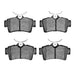 Disc Brake Pad Dynamic Friction 1311-0627-10