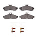 Disc Brake Pad Set Dynamic Friction 1214-0628-01