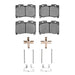 Disc Brake Pad Set Dynamic Friction 1115-0629-01