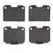 Disc Brake Pad Set Dynamic Friction 1551-0631-00