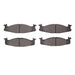Disc Brake Pad Dynamic Friction 1310-0632-00