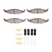 Disc Brake Pad Dynamic Friction 1311-0633-01