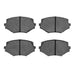 Disc Brake Pad Set Dynamic Friction 1115-0635-00