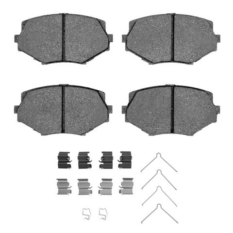 Disc Brake Pad Set Dynamic Friction 1551-0635-01