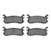 Disc Brake Pad Set Dynamic Friction 1551-0636-00