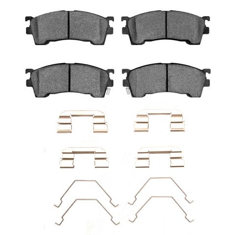 Disc Brake Pad Set Dynamic Friction 1551-0637-01
