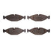 Disc Brake Pad Dynamic Friction 1310-0640-00