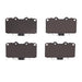 Disc Brake Pad Set Dynamic Friction 1551-0647-00