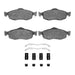 Disc Brake Pad Dynamic Friction 1310-0648-01