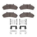 Disc Brake Pad Set Dynamic Friction 1214-0652-01