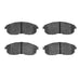 Disc Brake Pad Set Dynamic Friction 1115-0653-00
