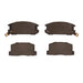 Disc Brake Pad Set Dynamic Friction 1115-0657-00