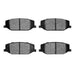 Disc Brake Pad Set Dynamic Friction 1551-0660-00
