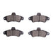 Disc Brake Pad Set Dynamic Friction 1600-0661-00