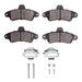 Disc Brake Pad Set Dynamic Friction 1551-0661-01