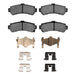 Disc Brake Pad Set Dynamic Friction 1551-0669-01