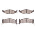 Disc Brake Pad Set Dynamic Friction 1551-0670-00