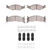 Disc Brake Pad Dynamic Friction 1310-0670-01