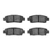 Disc Brake Pad Set Dynamic Friction 1551-0672-00