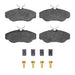 Disc Brake Pad Dynamic Friction 1115-0676-01