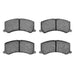 Disc Brake Pad Set Dynamic Friction 1551-0677-00