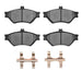 Disc Brake Pad Dynamic Friction 1310-0678-01