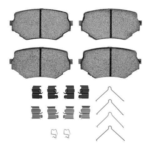 Disc Brake Pad Set Dynamic Friction 1551-0680-01