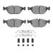 Disc Brake Pad Set Dynamic Friction 1600-0682-01