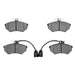 Disc Brake Pad Dynamic Friction 1310-0684-00