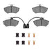 Disc Brake Pad Dynamic Friction 1310-0684-01