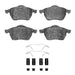 Disc Brake Pad Set Dynamic Friction 1115-0687-01