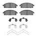Disc Brake Pad Dynamic Friction 1311-0691-01