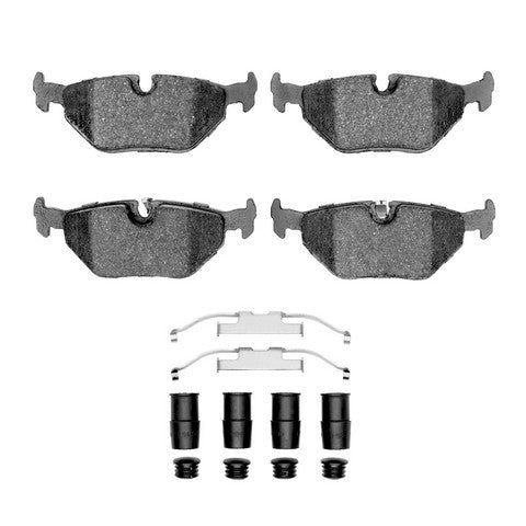 Disc Brake Pad Set Dynamic Friction 1552-0692-01