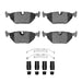 Disc Brake Pad Set Dynamic Friction 1552-0692-01