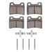 Disc Brake Pad Dynamic Friction 1311-0693-01