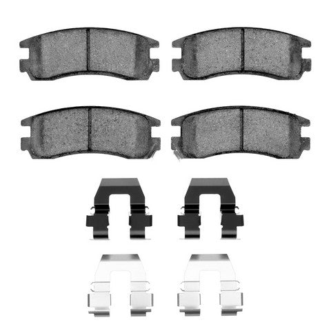 Disc Brake Pad Set Dynamic Friction 1551-0698-01