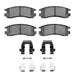 Disc Brake Pad Dynamic Friction 1311-0698-01
