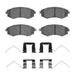 Disc Brake Pad Set Dynamic Friction 1115-0700-02