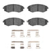 Disc Brake Pad Set Dynamic Friction 1551-0700-03