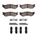 Disc Brake Pad Set Dynamic Friction 1400-0702-01