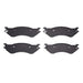 Disc Brake Pad Set Dynamic Friction 1400-0702-10