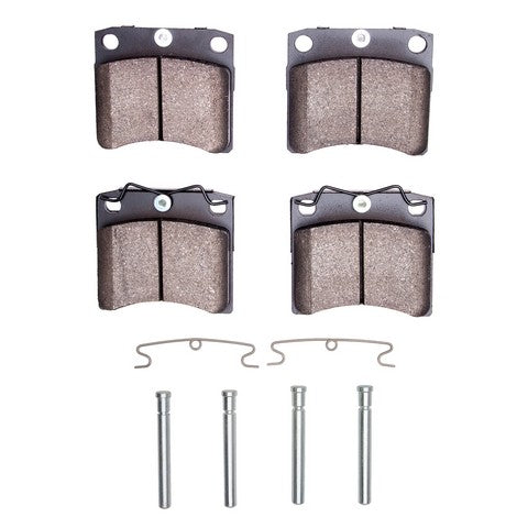 Disc Brake Pad Set Dynamic Friction 1551-0703-01
