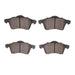 Disc Brake Pad Set Dynamic Friction 1551-0705-00