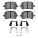 Disc Brake Pad Dynamic Friction 1311-0707-01