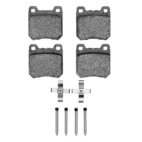 Disc Brake Pad Set Dynamic Friction 1551-0709-01