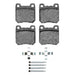 Disc Brake Pad Set Dynamic Friction 1551-0709-02