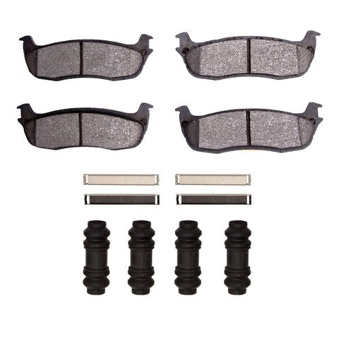 Disc Brake Pad Set Dynamic Friction 1551-0711-01